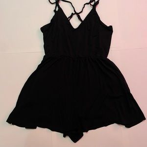 Ivy & Main Black Romper